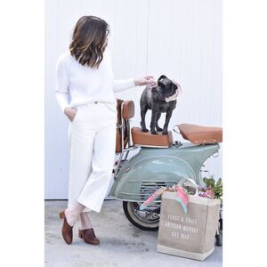 NWT EVERLANE The Wide Leg Crop Pant size 00